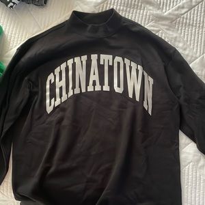 black chinatown market long sleeve